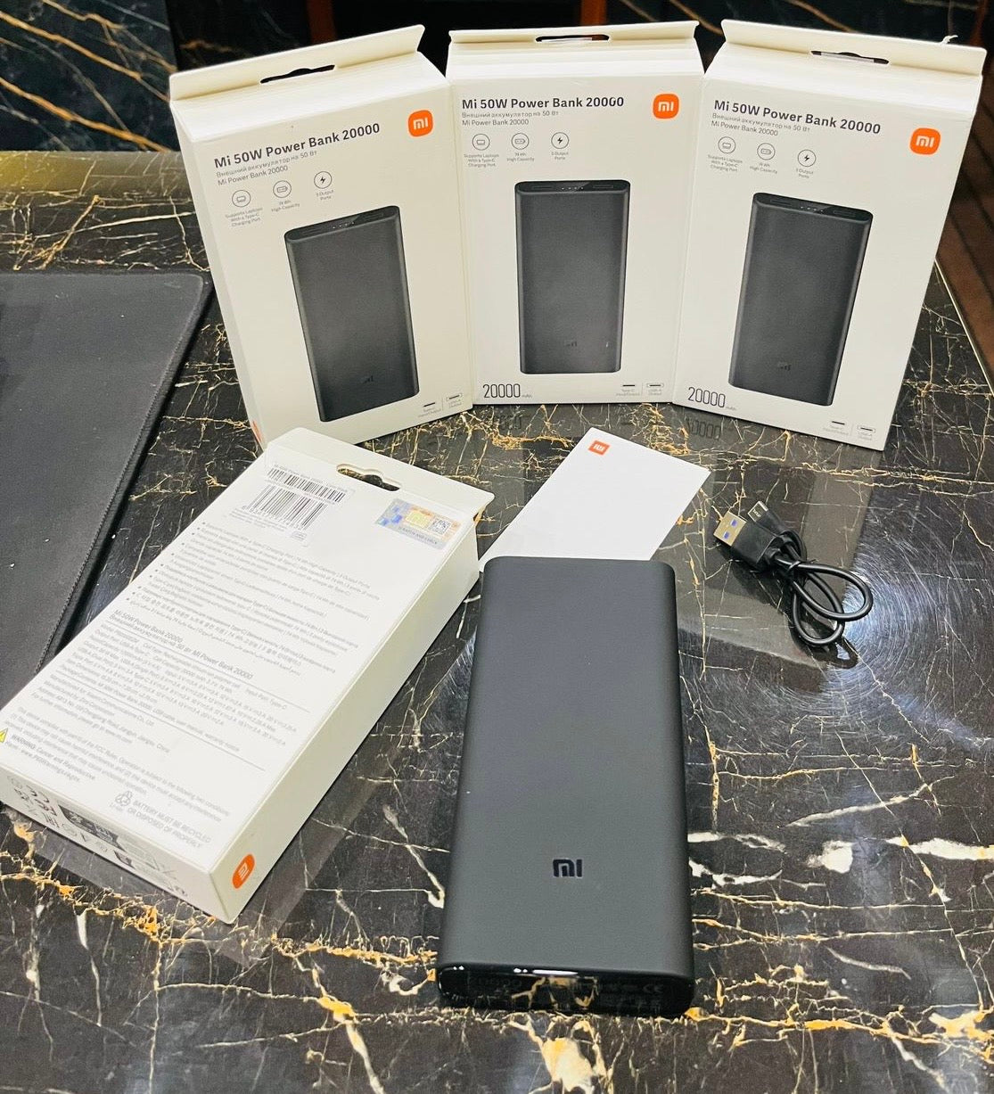 Mi 50W Xiaomi 20000mAh Power Bank | Fast Charging | High Capacity