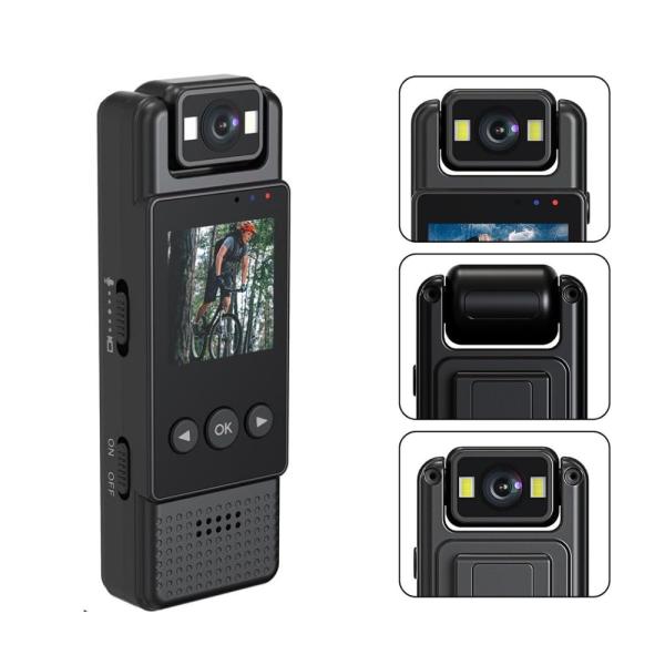 L12 Mini Body Camera – 1080P HD Wearable WiFi Video Recorder with Night Vision
