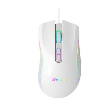 XTRIKE ME GM-314 BK Wired Gaming Mouse White - Precision and Comfort for Gamers