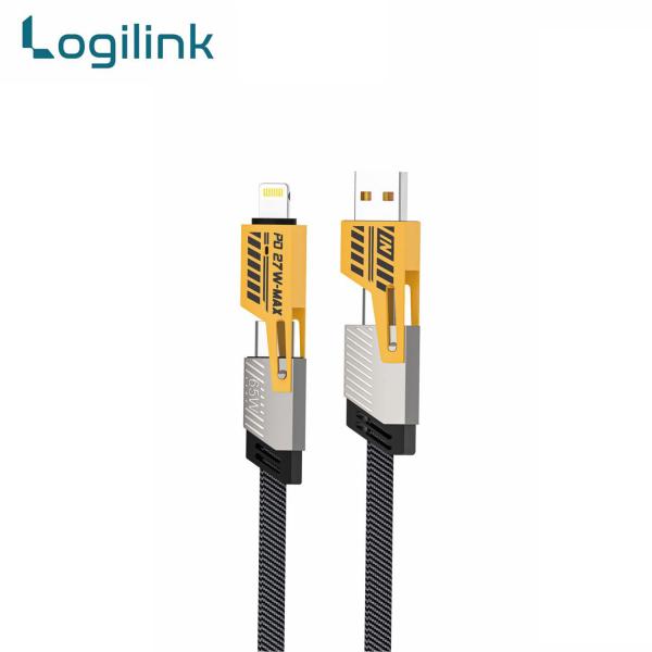 4-in-1 Multi USB PD Fast Charging Cable – Type-C to C, C to Lightning, USB to C, USB to Lightning