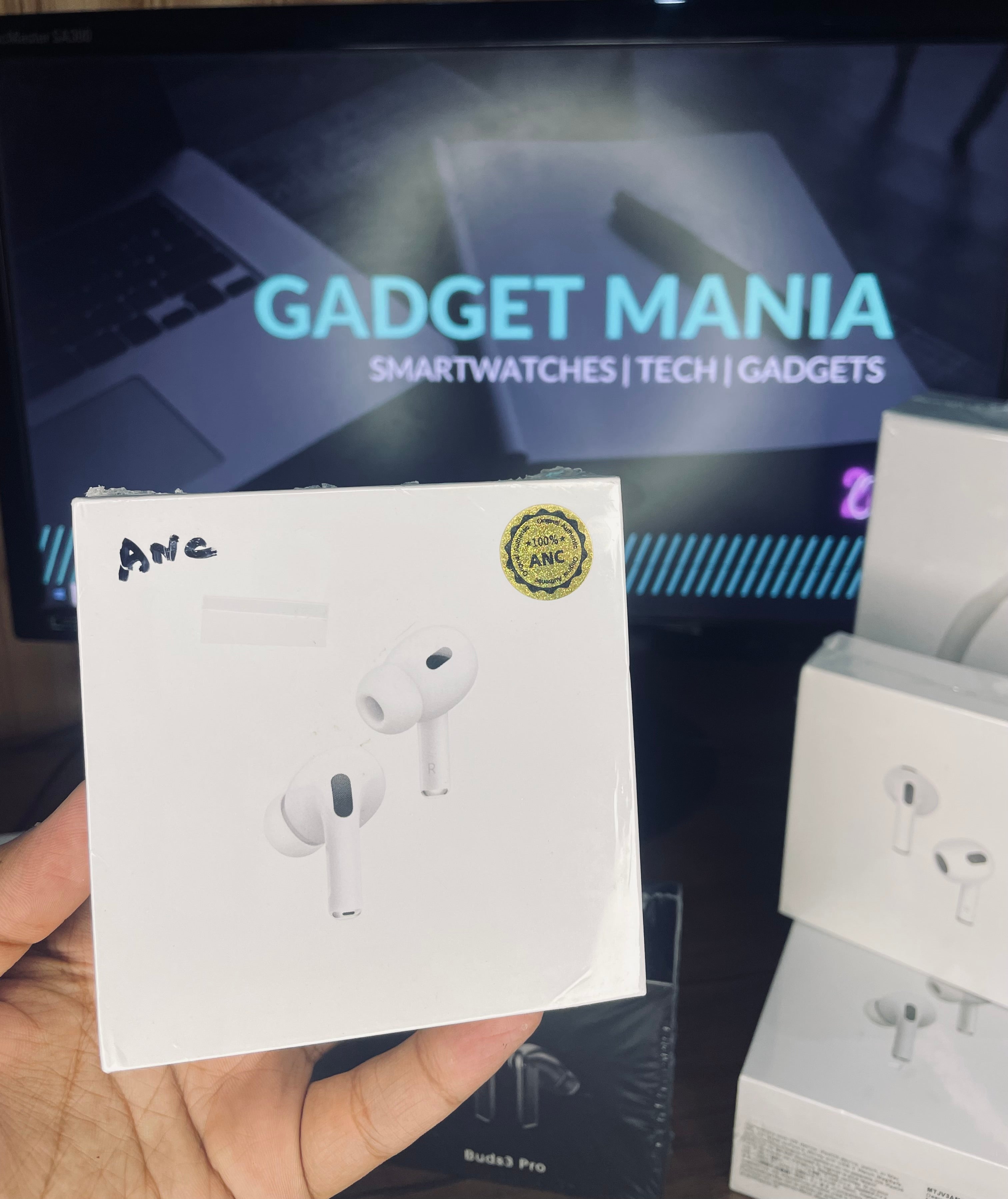 Airpods Pro 2 ANC 100% Working | 698mAh Battery | Heavy Bass & Sound | Free Delivery | 3 month Instalments Plan
