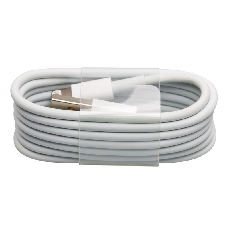 iPhone 5W USB Power Adapter with Lightning to USB Cable – UK 3-Pin Plug