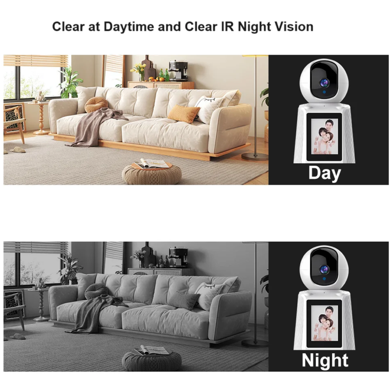 HBS-1538 Smart WiFi Camera – 2MP Full HD 1080P with V380 App Support