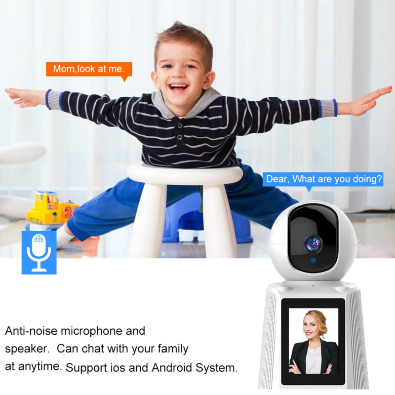 HBS-1538 Smart WiFi Camera – 2MP Full HD 1080P with V380 App Support