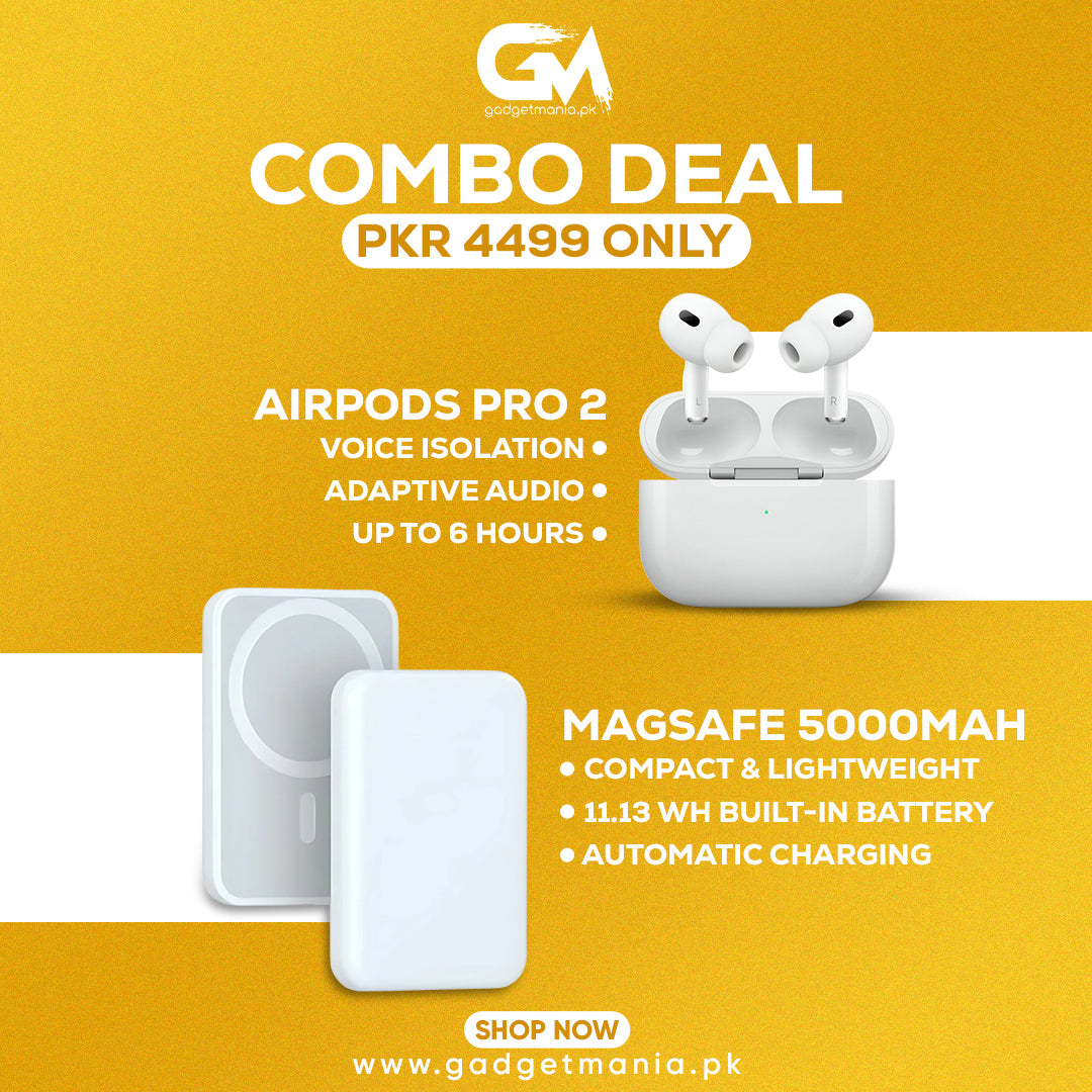 Combo Deal - Airpods pro 2 + MagSafe PowerBank 5000MAH