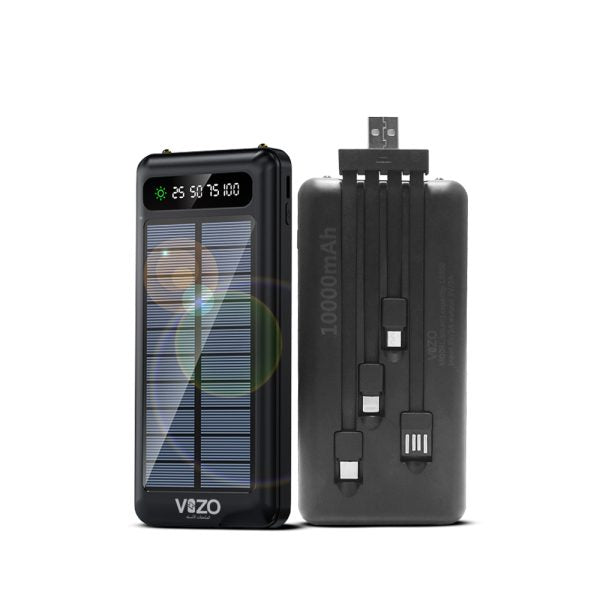 10000mAh Solar Power Bank – High-Quality Portable Charger for Android Devices