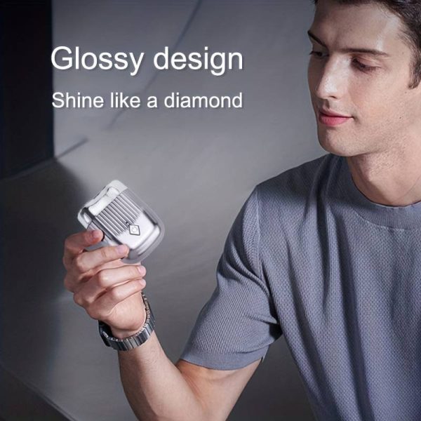 Portable Mini USB Electric Shaver & Beard Trimmer – Compact & Rechargeable