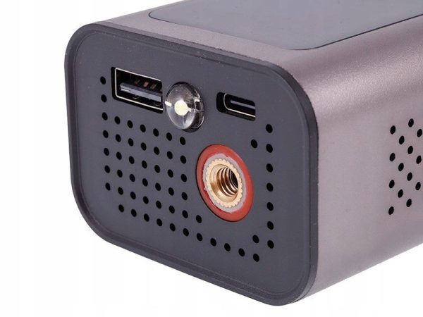 Air Compressor – Wireless Electric Air Pump For Car & Bike Tires | 150 Psi / 10 Bar Portable Compressor With 2000mah Battery ( Black )