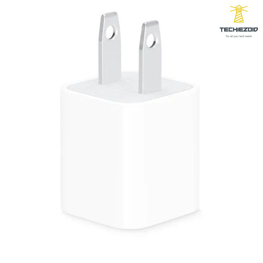 iPhone 5W USB Power Adapter with Lightning to USB Cable – US Plug