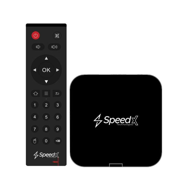 SPEEDX Flare A10 Android 10.0 4K Smart TV Box – Quad-Core ARM Cortex-A53, 2GB RAM + 16GB ROM