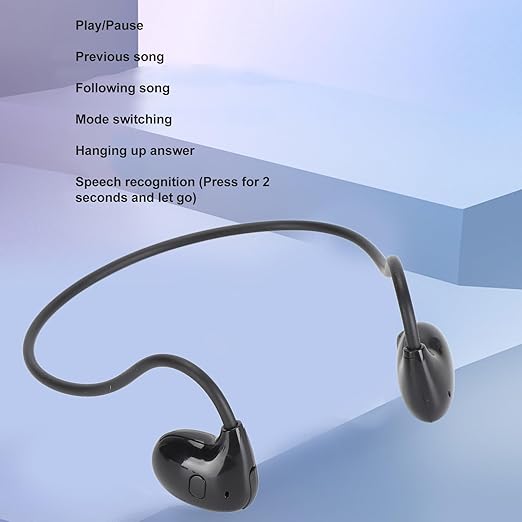 Pro Air Wireless Neckband Earphones – Black | Bluetooth Neck Hanging Headset