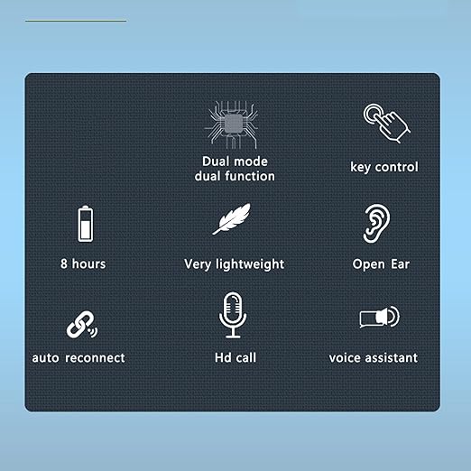 Pro Air Wireless Neckband Earphones – Black | Bluetooth Neck Hanging Headset