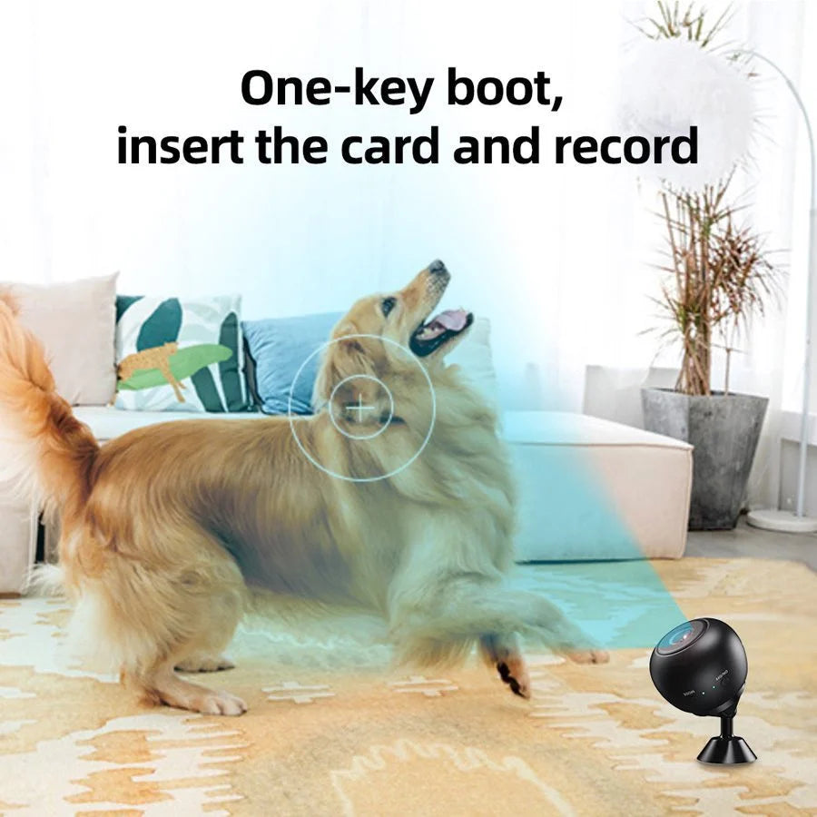 A10 Mini WiFi Camera – 1080P HD 2MP Wireless Security Cam with PIX-LINK App