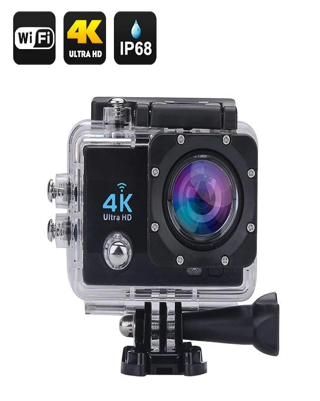 Action Sports Camera WiFi 4K – Ultra HD Waterproof & Touch Screen