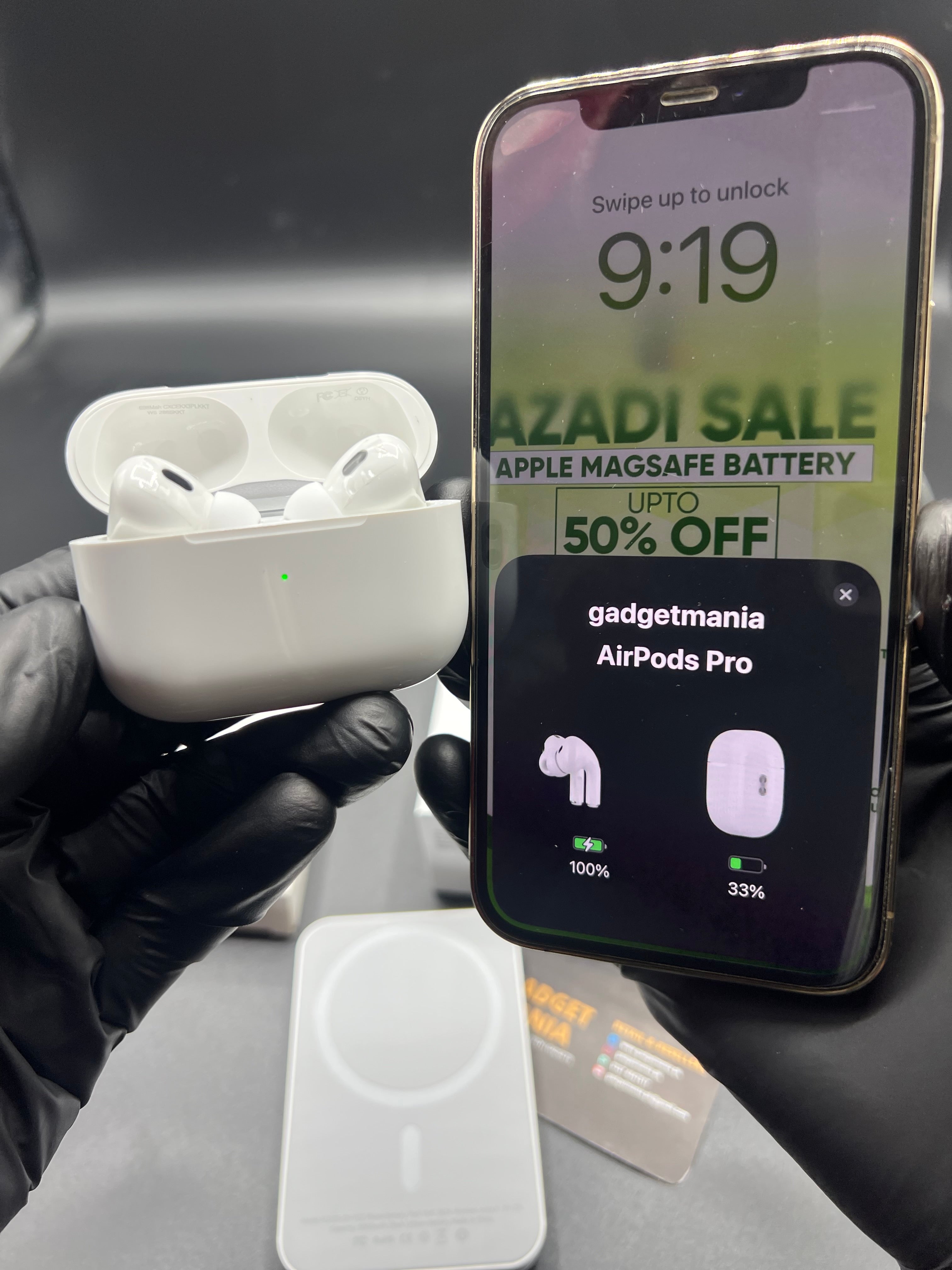 Airpods Pro 2 ANC 100% Working | 698mAh Battery | Heavy Bass & Sound | Free Delivery | 3 month Instalments Plan