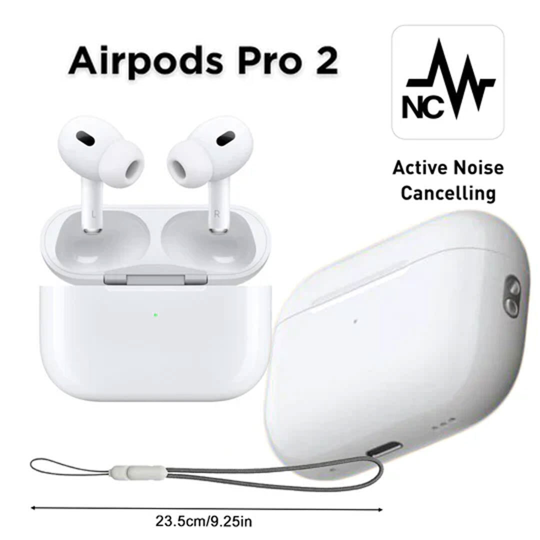 Airpods Pro 2 ANC 100% Working | Heavy Bass & Sound
