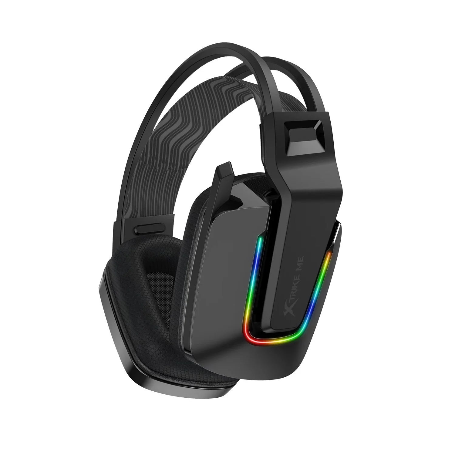 XTRIKE ME GH712 RGB Gaming Headset – Noise Reduction Microphone | Black