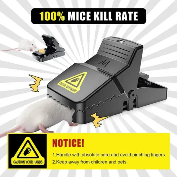 Heavy Duty Plastic Mouse Trap | Reusable Mouse Catcher | Best Quality Mouse Trap – Trap For Mouse