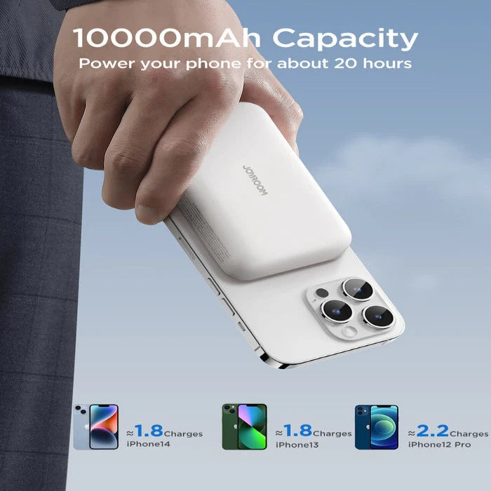 Joyroom JR-W020 10000mAh Wireless Power Bank 20W Fast Charging – Black