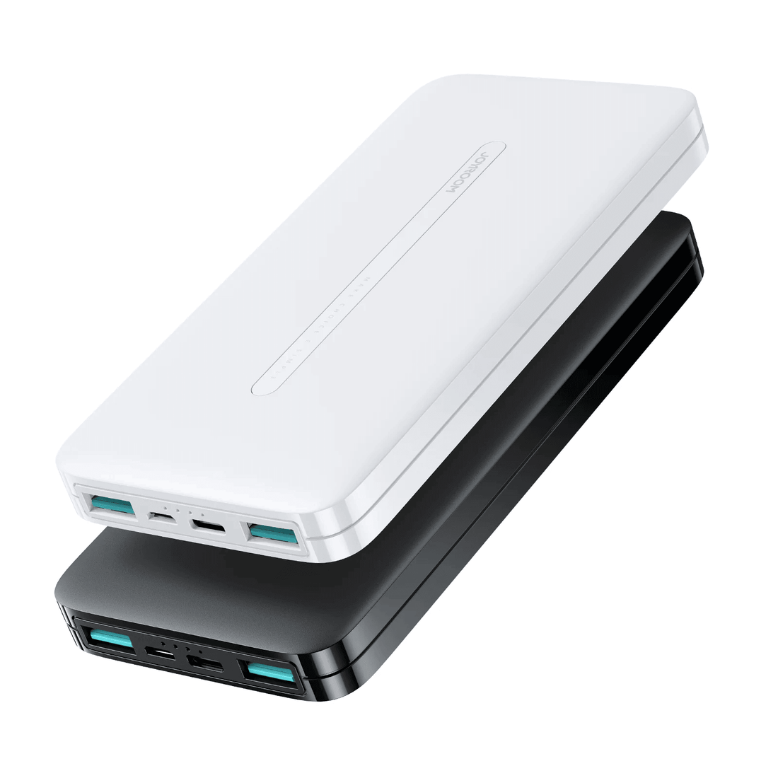 JOYROOM JR-T012 10000mAh Power Bank – White | Slim & Fast Charging