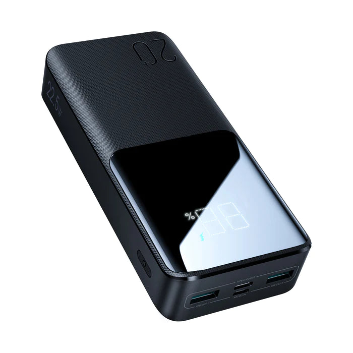 JOYROOM JR-QP192 20000mAh Power Bank | 22.5W Super Fast Charging | Triple Output | Type-C + USB