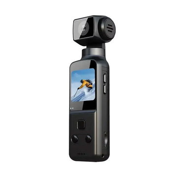 K1 Pocket 5K HD WiFi Action Camera – 270° Rotatable Handheld Vlogging & Sports Cam