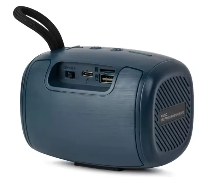 KISONLI S18 RGB Portable Bluetooth Speaker – High-Quality Sound & Colorful LED Lights