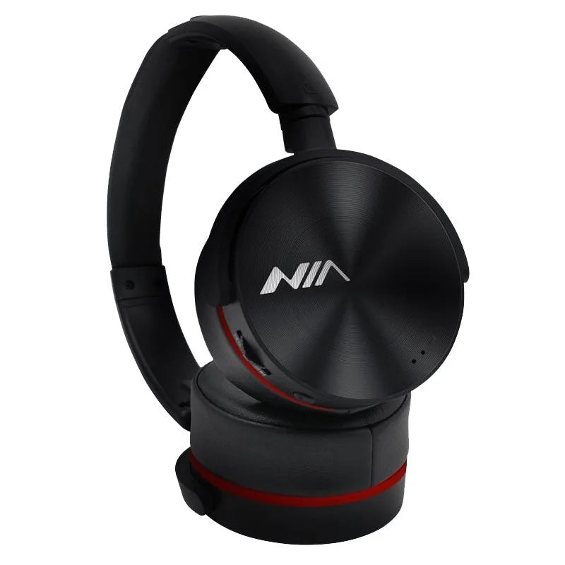 NIA Q6 Bluetooth Wireless Headphones – Powerful Sound & Foldable Design