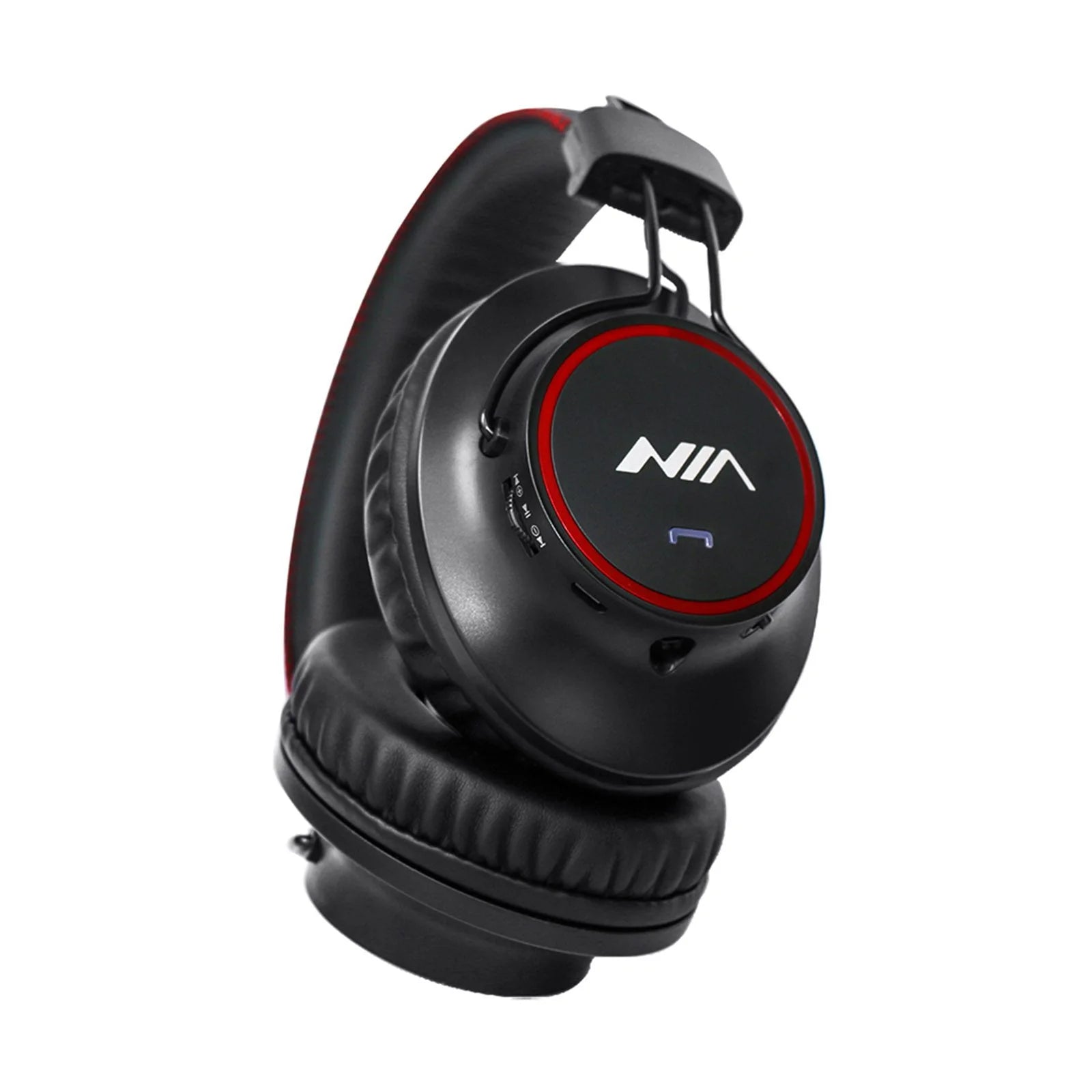 NIA S3000 Wireless Bluetooth Headphones – Over-Ear, Hi-Fi Sound, Built-in Mic, Foldable & Adjustable Design