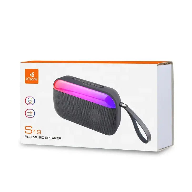 KISONLI S19 Portable Bluetooth Mini Speaker – Compact Wireless Sound