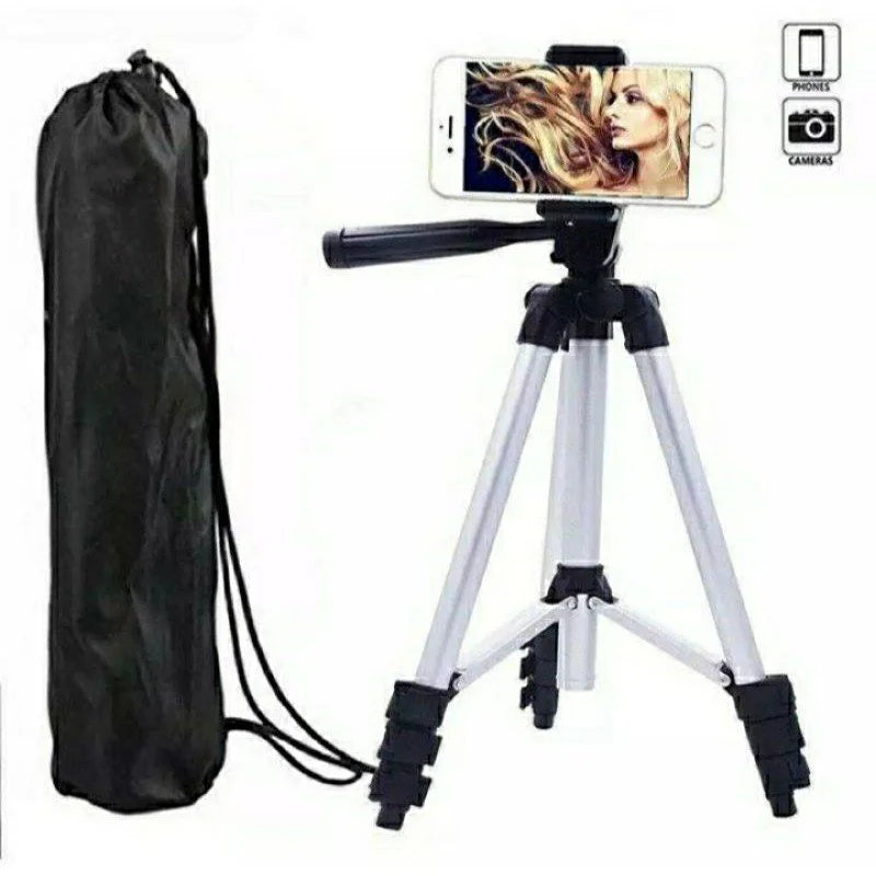 Tripod Camera Stand 3110 – Lightweight Adjustable Tripod for Cameras & Smartphones
