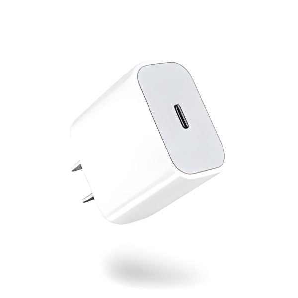 20W USB-C 2 Pin Fast Charging Adapter – Compatible with Android & iPhone Devices