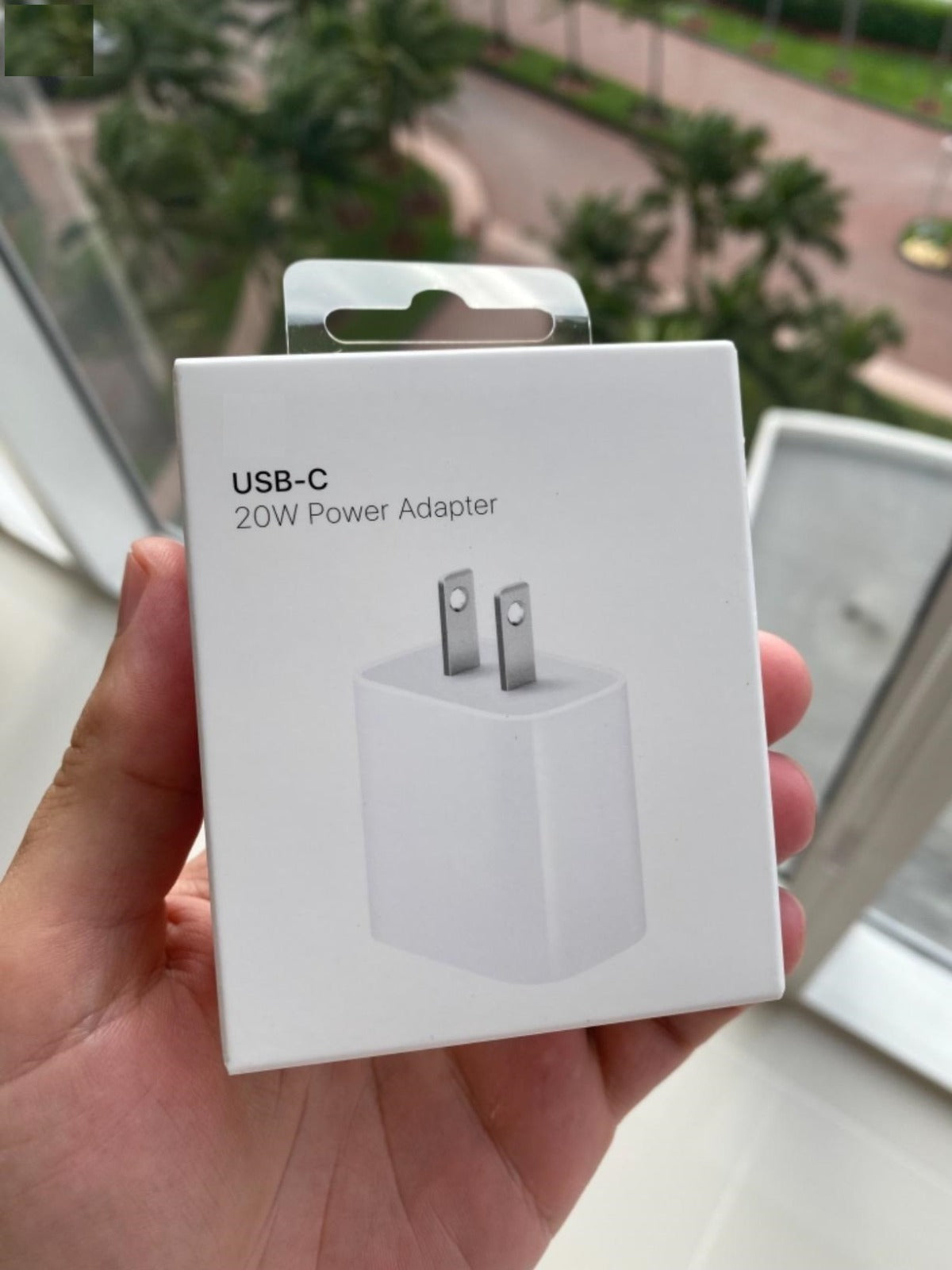 20W USB-C 2 Pin Fast Charging Adapter – Compatible with Android & iPhone Devices