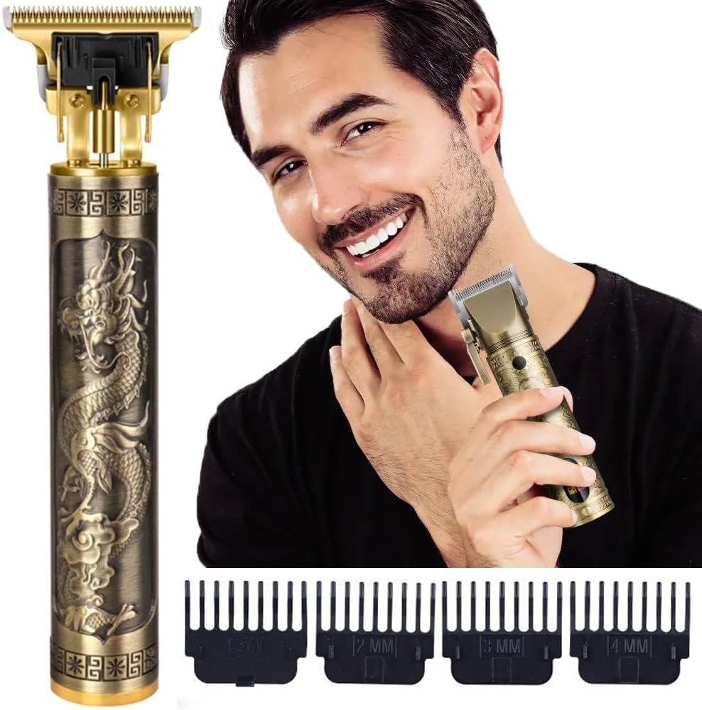 Gold Trimmer Plastic Body | Electric Shaver Man Cordless Hair Beard Trimmer For Men Haircut Shaving Machine Tools Barber Accessories | Hair Trimmer