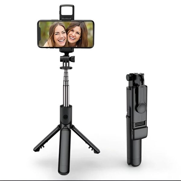 Selfie Stick Tripod R1s Bluetooth Remote Control Tripod Selfie Stick New Model With Wireless Remote Shutter Compatible With All Cell Phones