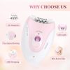 Cordless Ladies Epilator – Rechargeable Hair Remover with 2-Speed Adjustment | Painless, Compact & Easy to Use for Legs, Arms, and Underarms