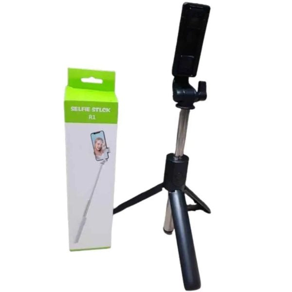 Selfie Stick Tripod R1s Bluetooth Remote Control Tripod Selfie Stick New Model With Wireless Remote Shutter Compatible With All Cell Phones