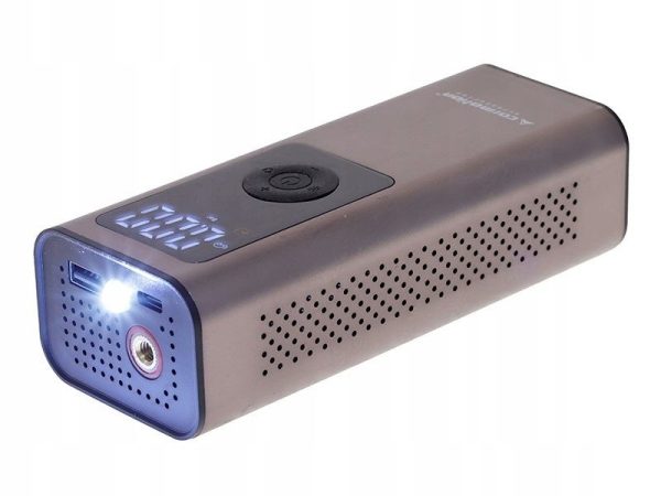 Air Compressor – Wireless Electric Air Pump For Car & Bike Tires | 150 Psi / 10 Bar Portable Compressor With 2000mah Battery ( Black )