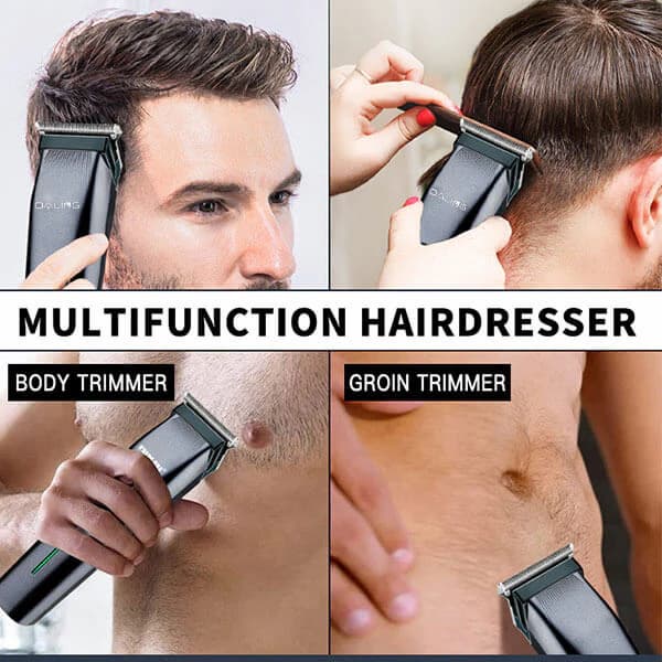 3-in-1 Rechargeable Grooming Kit for Men – Precision Trimmer, Face Shaver & Detailer