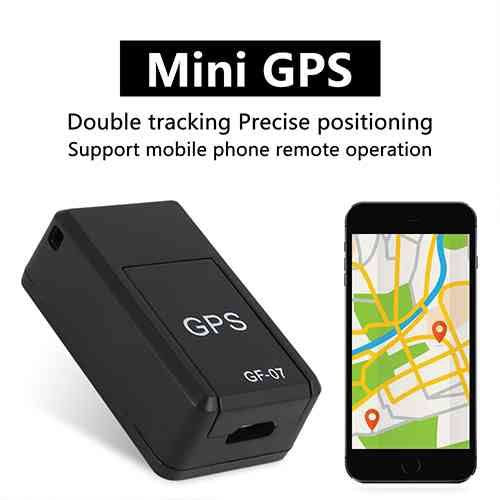 GPS Mini Tracker Long Battery Backup Locator Car/Bike/Pets/Kids Safety (GF-07)