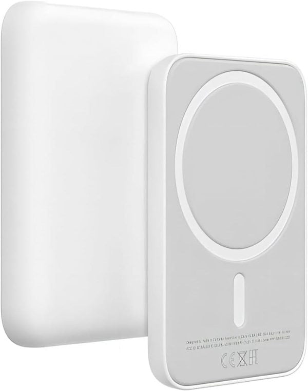 Magsafe Compatible 10,000mah Magnetic Wireless Power Bank – Compact Fast Charging Battery Pack(with Box)
