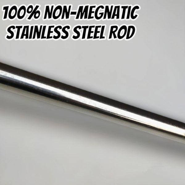 6ft Extendable  Steel Solar Panel Cleaning Brush With Water Flow System Long Reach Rod, Soft Bristle Head For Streak-free, Efficient Solar Panel Maintenance | Solar Panel Cleaning Brush (without Box)