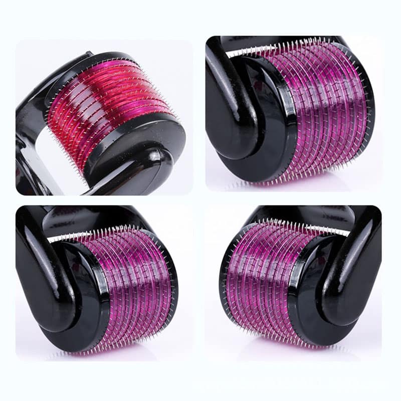 540 Derma Roller – Microneedle Roller for Hair Growth, Beard Care & Facial Skin Rejuvenation