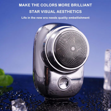Mini Shave Portable USB Rechargeable Shaver – Wet & Dry Electric Razor for Men