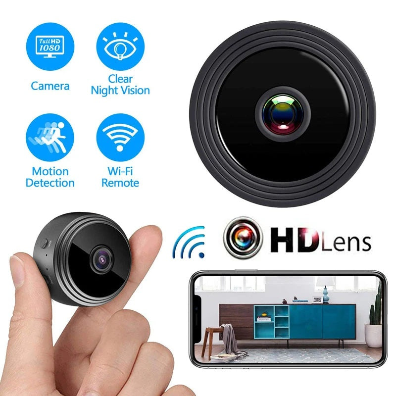 A9 Mini WiFi Camera – 1080P HD 2MP Smart Security Cam with PIX-LINK CAM App
