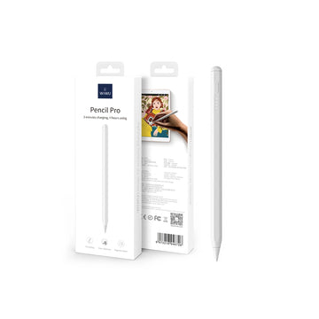 WiWU Pencil Pro IV – Stylus Pen for Apple iPad with Palm Rejection & Tilt Sensitivity