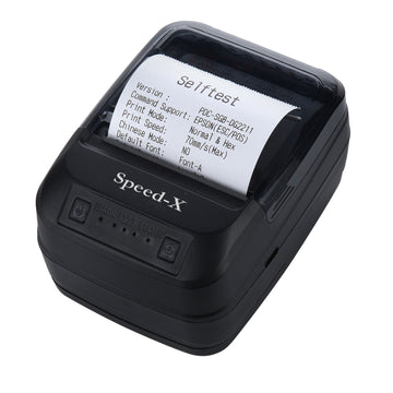 Speed-X BT450M Mini Portable 58MM Thermal Printer – Bluetooth + USB