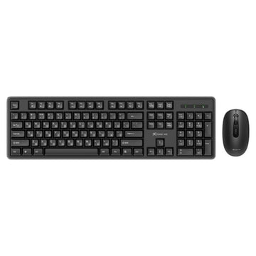 XTRIKE ME MK-307 EN Wireless Keyboard & Mouse Combo – Compact and Reliable for Everyday Use