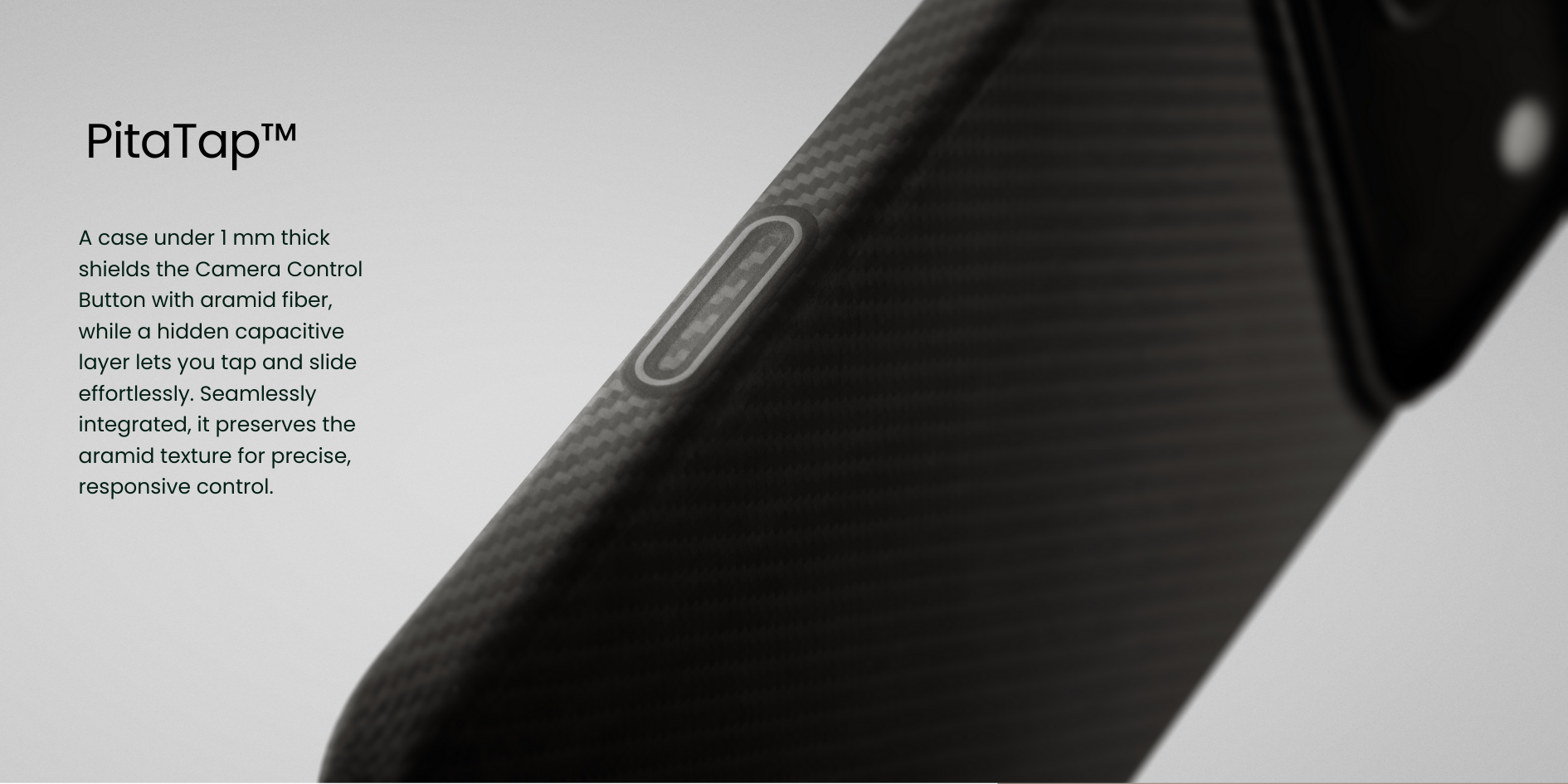 Pitaka Ultra-Slim Protective Case for iPhone 17 Pro Max - Black (PitaTap™)