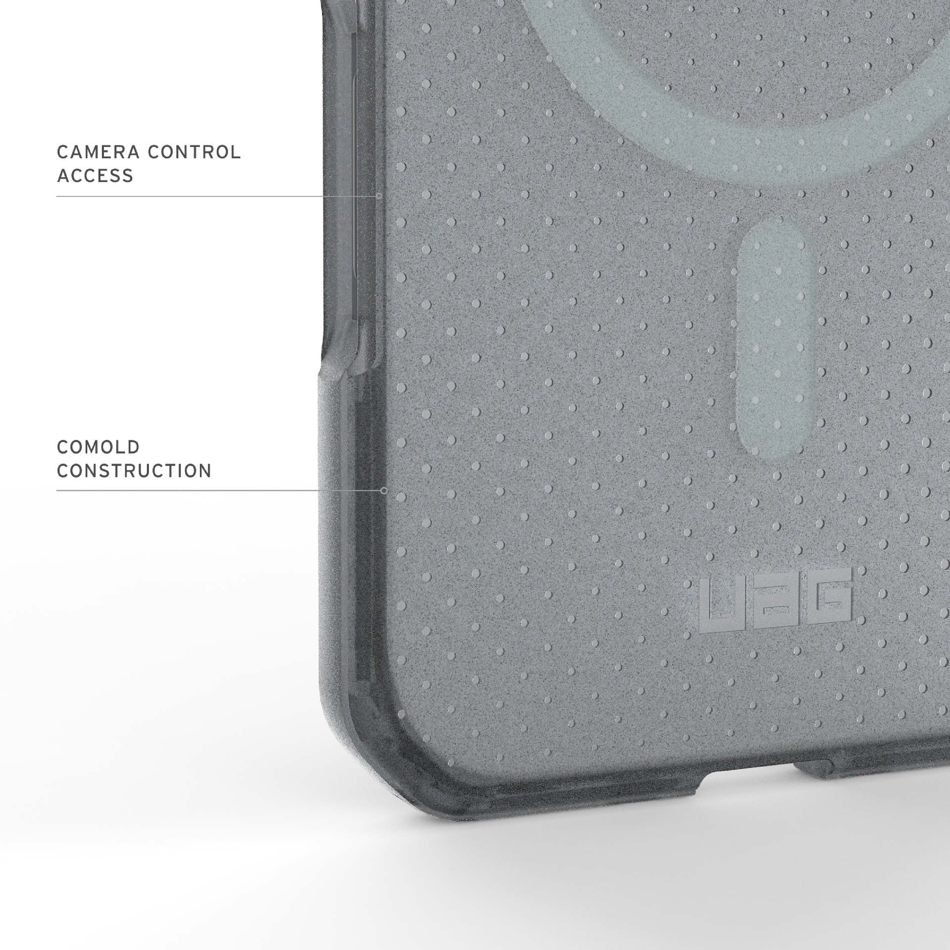 UAG iPhone Air Dot Series Phone Case with MagSafe - Ash
